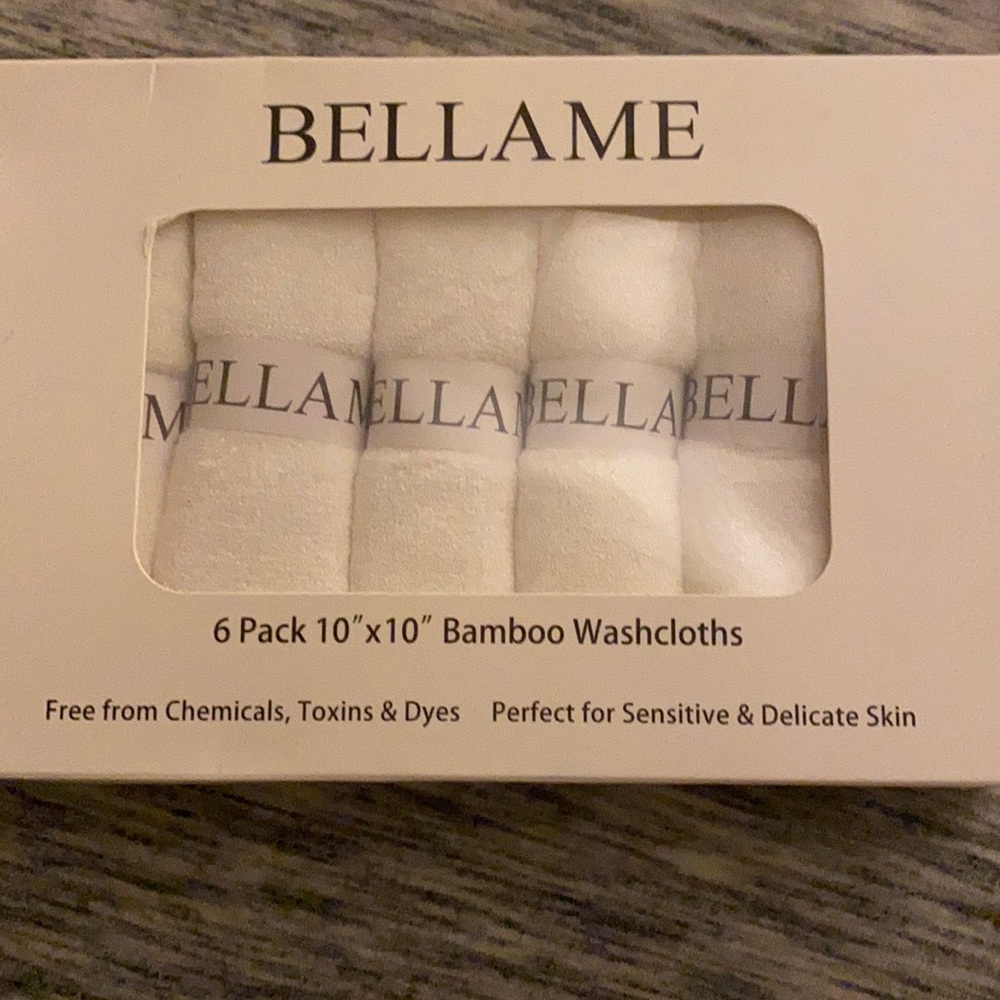 Bamboo wash cloths Bellame